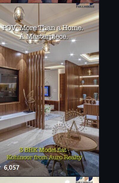 Kohinoor — 3BHK Model Flat