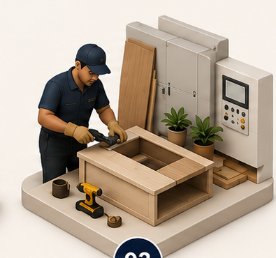Manufacture — step 03